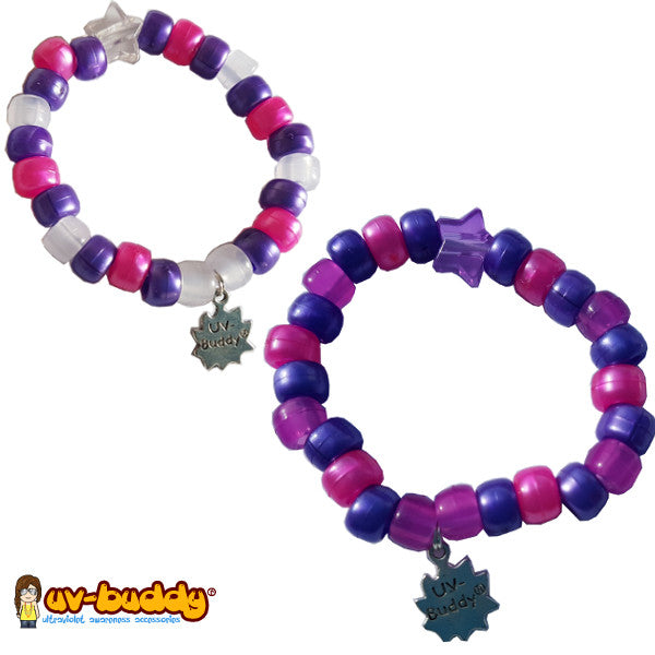 Girlie Star UV Reactive Bracelet